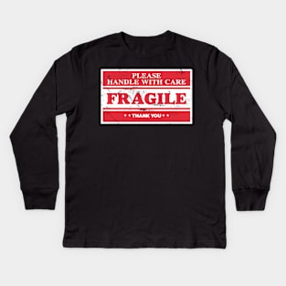 Fragile Label Kids Long Sleeve T-Shirt